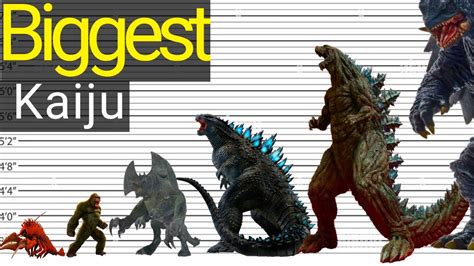 kaiju size chart|kaiju size comparison.
